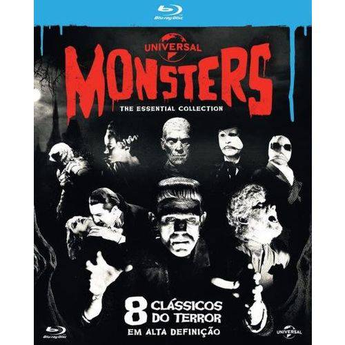 Blu-Ray Coleção Monsters - The Essential Collection - 8 Disc