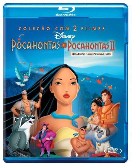 Blu-ray: Coleção Pocahontas 1 e 2 - Disney