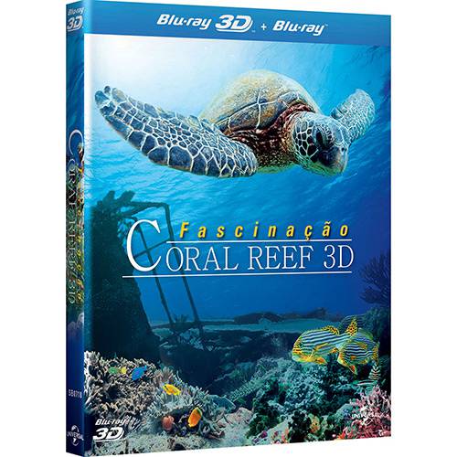 Blu-ray Coral Reef 3D - Fascinação