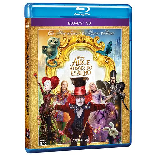 Blu-Ray 3d - Alice Através do Espelho
