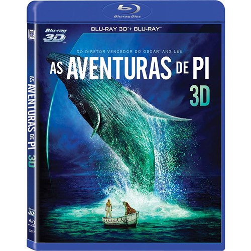Blu-Ray 3D - as Aventuras de Pi