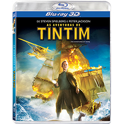 Blu-ray 3D as Aventuras de Tintim