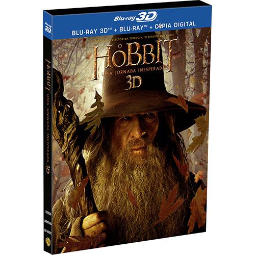 Tudo sobre 'Blu-Ray 3D + Blu-Ray + Cópia Digital o Hobbit: uma Jornada Inesperada (4 Discos)'
