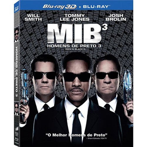 Blu-Ray 3D + Blu-Ray 2D - MIB 3 - Homens de Preto 3 - Sony