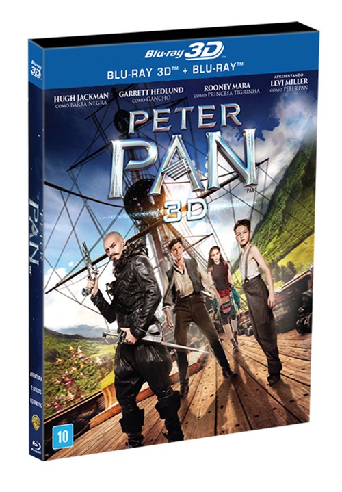 Blu-Ray 2D + Blu-Ray 3D - Peter Pan