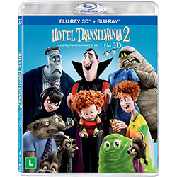 Blu-Ray - 3D + Blu-Ray Hotel Transilvânia 2