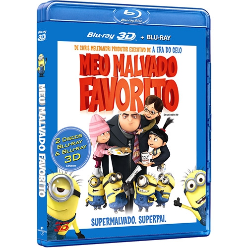Blu-ray 3D + Blu-ray Meu Malvado Favorito - Universal