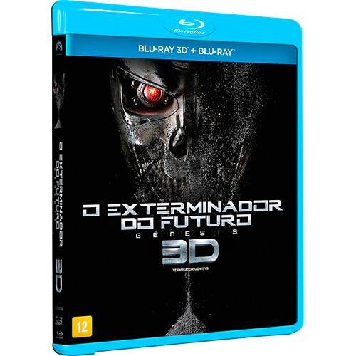 Blu-ray 3D + Blu-ray o Exterminador do Futuro: Gênesis