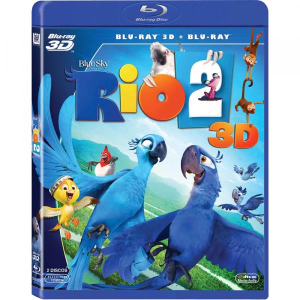 Blu-ray 3D + Blu-ray Rio 2 - Fox