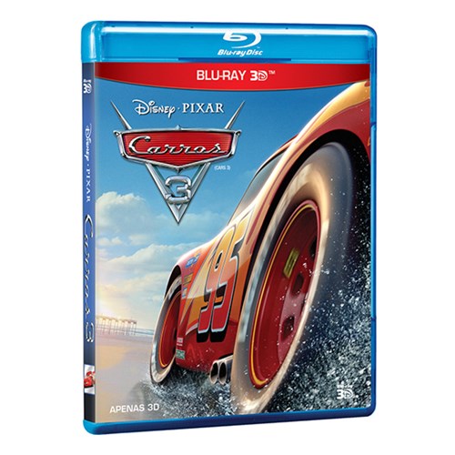 Blu-Ray 3D - Carros 3