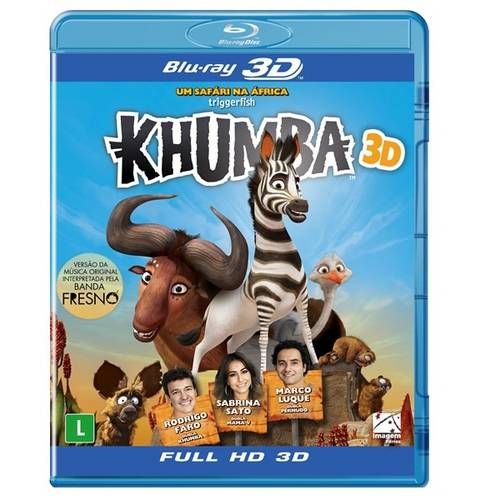Tudo sobre 'Blu-ray 3D/2D - Khumba'