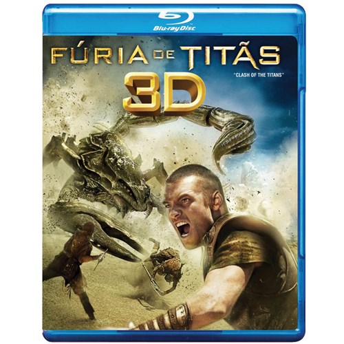 Blu-Ray 3D - Fúria de Titãs
