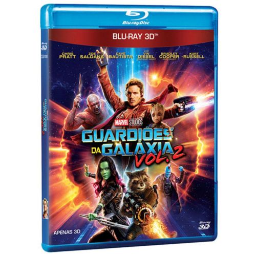 Blu-ray 3d - Guardiões da Galáxia 2