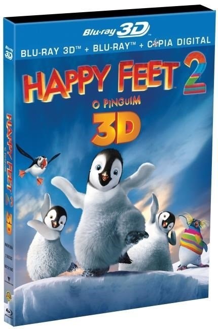 Blu-Ray 3D - Happy Feet 2 - o Pinguim