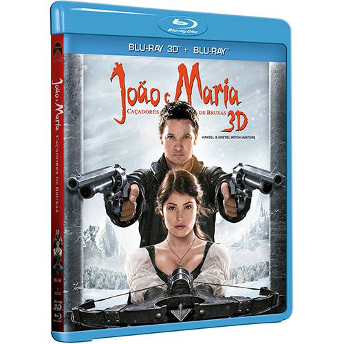 Blu-Ray 3D - João e Maria: Caçadores de Bruxas (2 Discos)