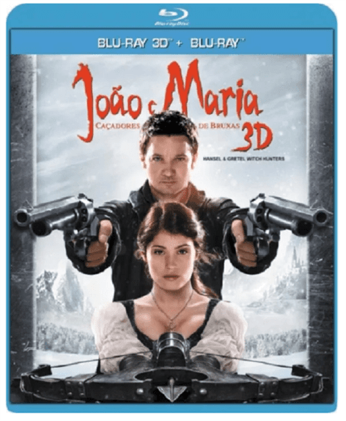 Blu-Ray 3D João e Maria Caçadores de Bruxas Usado