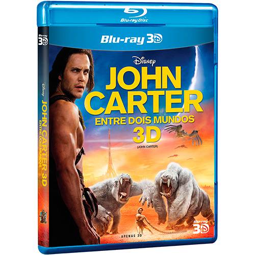 Blu-Ray 3D - John Carter - Entre Dois Mundos
