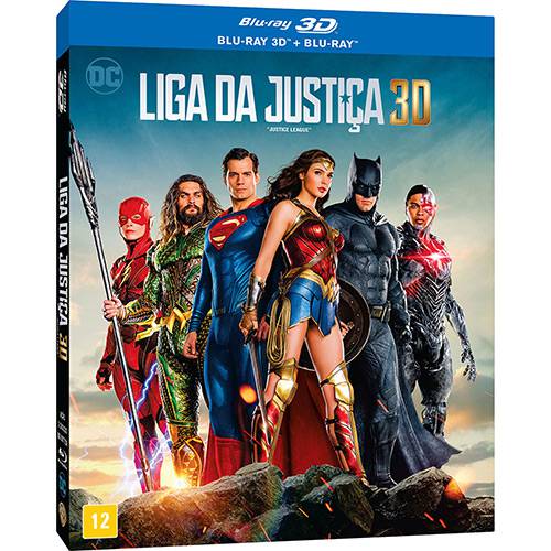 Blu-ray 3D Liga da Justiça