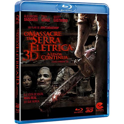 Tudo sobre 'Blu-Ray 3D - o Massacre da Serra Elétrica - a Lenda Continua (Blu-Ray + Blu-Ray 3D)'