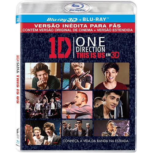 Blu-Ray 3D - One Direction - This Is Us