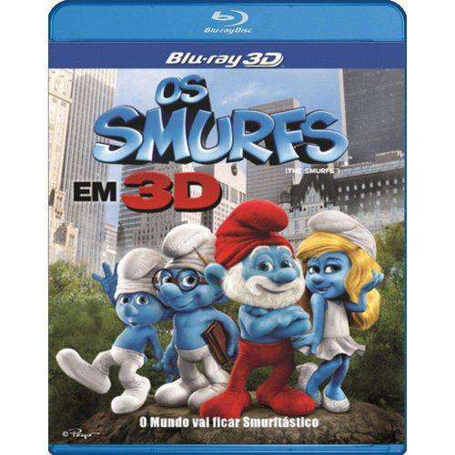 Blu-Ray 3d os Smurfs