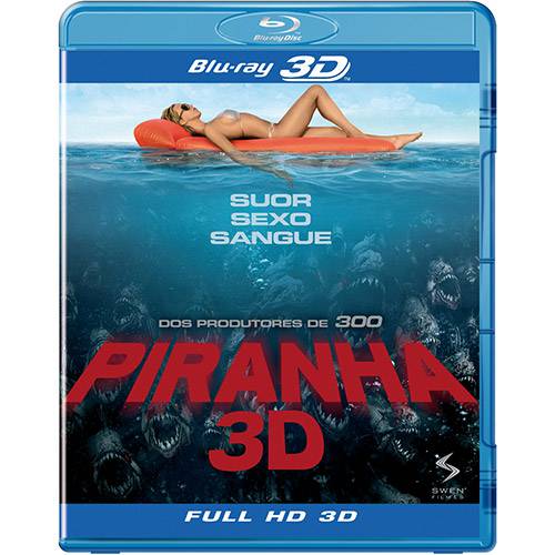 Tamanhos, Medidas e Dimensões do produto Blu-ray 3D - Piranha