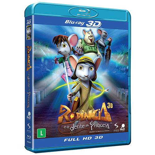 Blu-ray 3D - Rodência e o Dente da Princesa