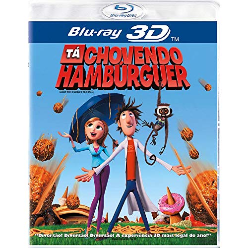 Blu-Ray 3D - Tá Chovendo Hambúrguer