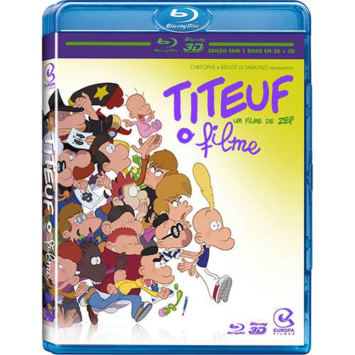 Blu-Ray 3D Titeuf o Filme (Blu-Ray + Blu-Ray 3D)