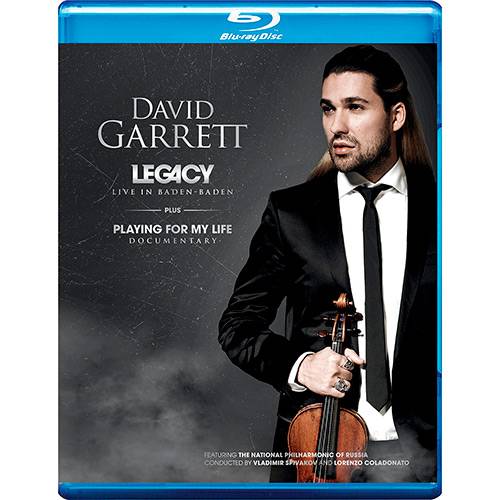 Tudo sobre 'Blu-ray - David Garret - Legacy, Live In Baden-Baden'