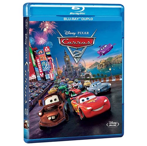 Blu-Ray Duplo - Carros 2 - Disney