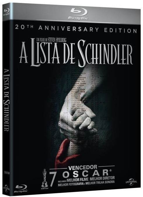 Blu-Ray + Dvd - a Lista de Schindler 20Th Anniversary Edition + Livret...