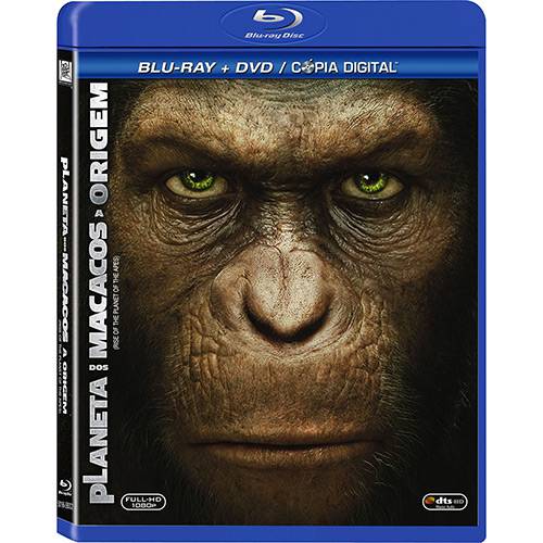 Blu-Ray + DVD/Copia Digital - Planeta dos Macacos - a Origem - Duplo