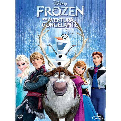 Tudo sobre 'Blu Ray DVD Frozen uma Aventura Congelante 2 Discos'