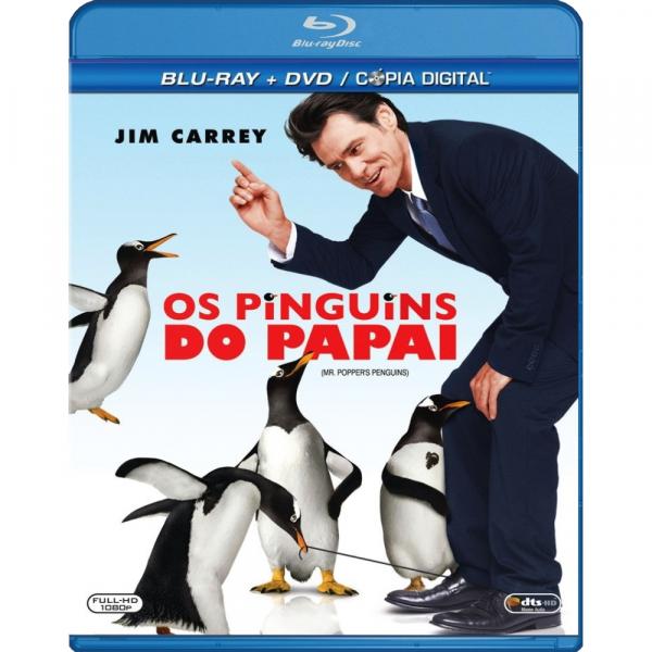 Blu-Ray + Dvd os Pinguins do Papai - Fox