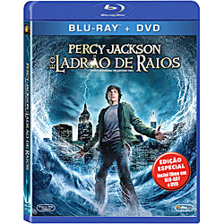 Blu-Ray + DVD Percy Jackson e o Ladrão de Raios