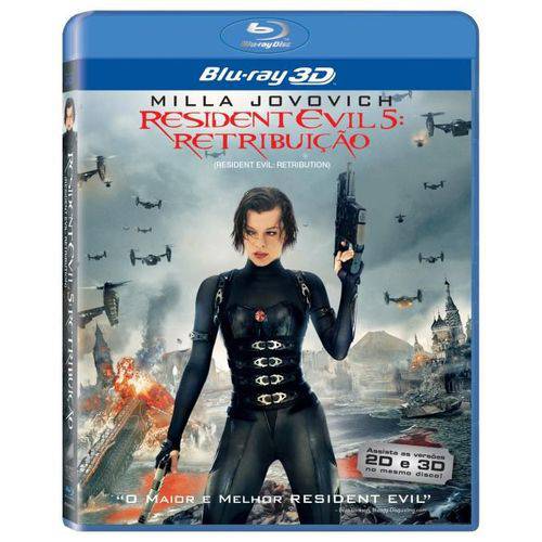 Blu-ray e Blu-ray 3d - Resident Evil 5 - Retribuição
