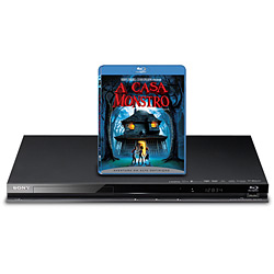 Blu-Ray e DVD Player 3D Sony BDP-S470 com HDMI, USB, Wi-Fi e DLNA + Mídia 3D