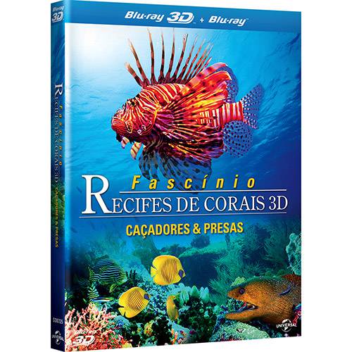 Tudo sobre 'Blu-ray Fascinação - Recifes de Coral: Caçadores e Presas (Blu-ray 3D+Blu-ray )'