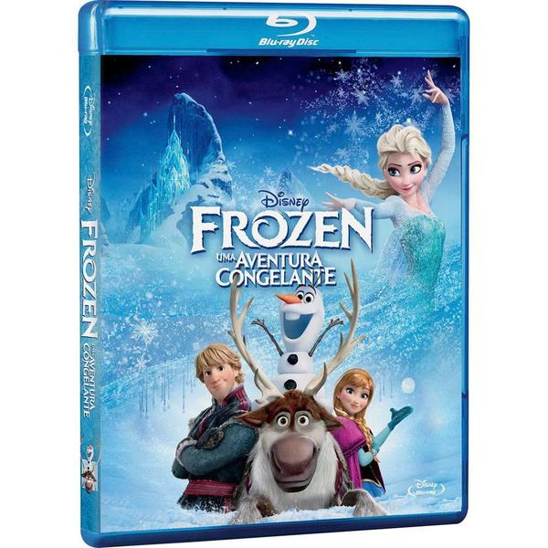 Blu-Ray Frozen: uma Aventura Congelante - Disney