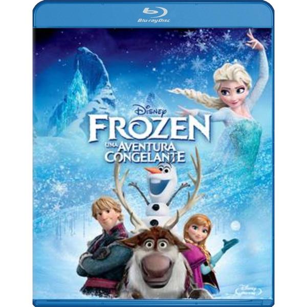 Blu-Ray Frozen - uma Aventura Congelante - Disney