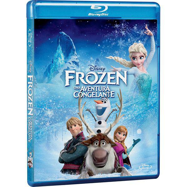 Blu-Ray - Frozen - uma Aventura Congelante - Disney