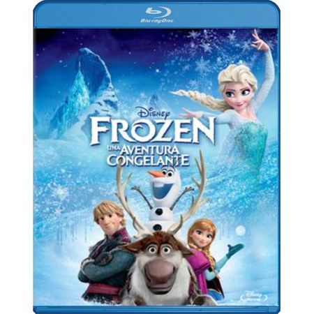 Blu-Ray Frozen - uma Aventura Congelante