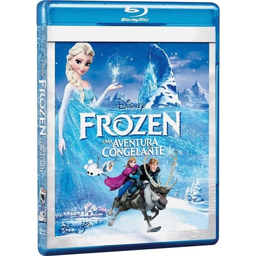 Blu-Ray - Frozen uma Aventura Congelante