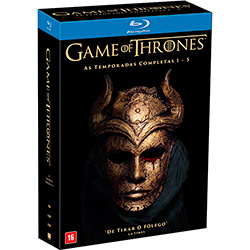 Blu-Ray - Game Of Thrones: 1ª a 5ª - Temporadas Completas ( 25 Discos)