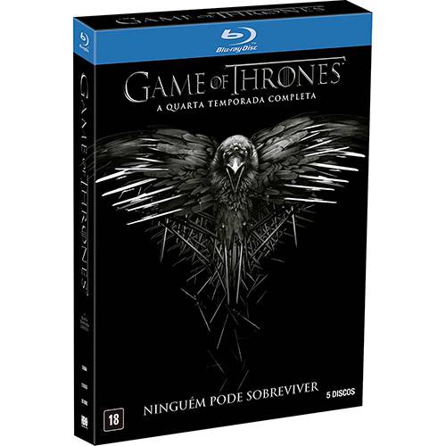 Blu-ray - Game Of Thrones: a Quarta Temporada Completa - Ninguém Pode Sobreviver (5 Discos)