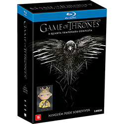 Blu-ray - Game Of Thrones - a Quarta Temporada Completa - Ninguém Pode Sobreviver (5 Discos)