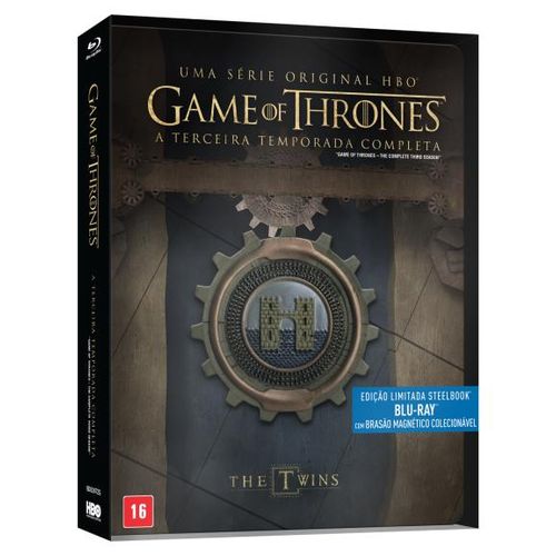 Blu-Ray Game Of Thrones - 3ª Temporada - 5 Discos - Steelbook