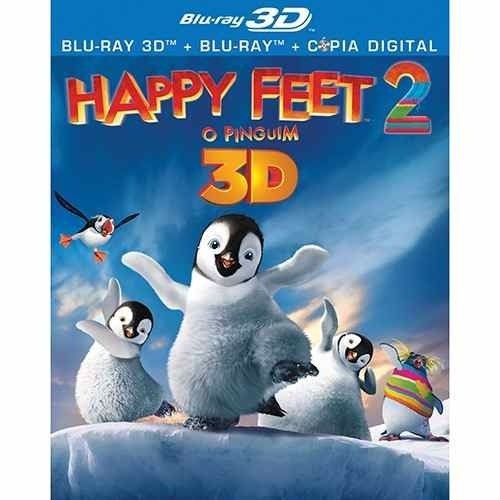 Blu Ray Happy Feet 2 o Pinguim 3D Usado.
