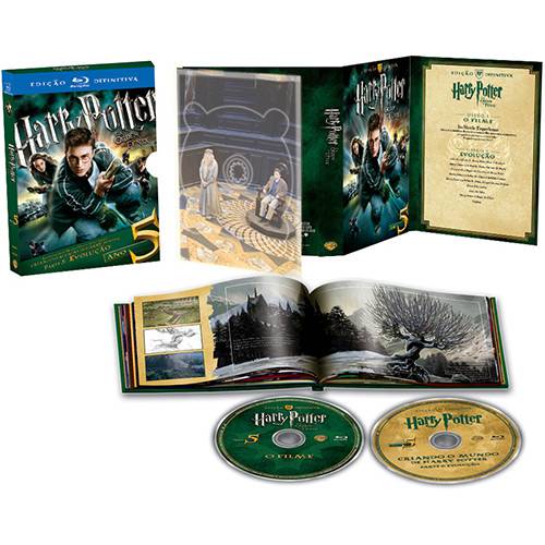 Blu-ray Harry Potter e a Ordem da Fênix - Edição Definitiva (2 Discos)